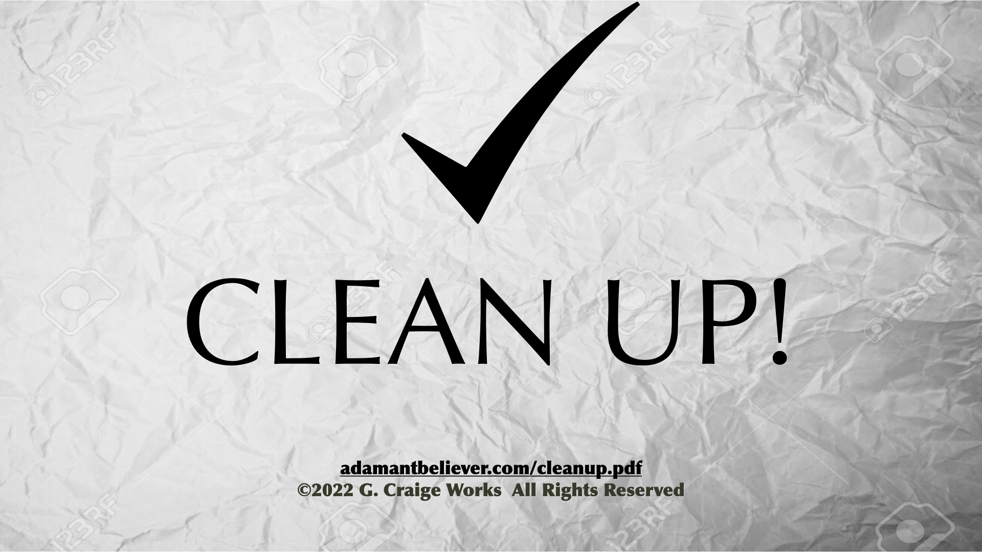 Clean up.001