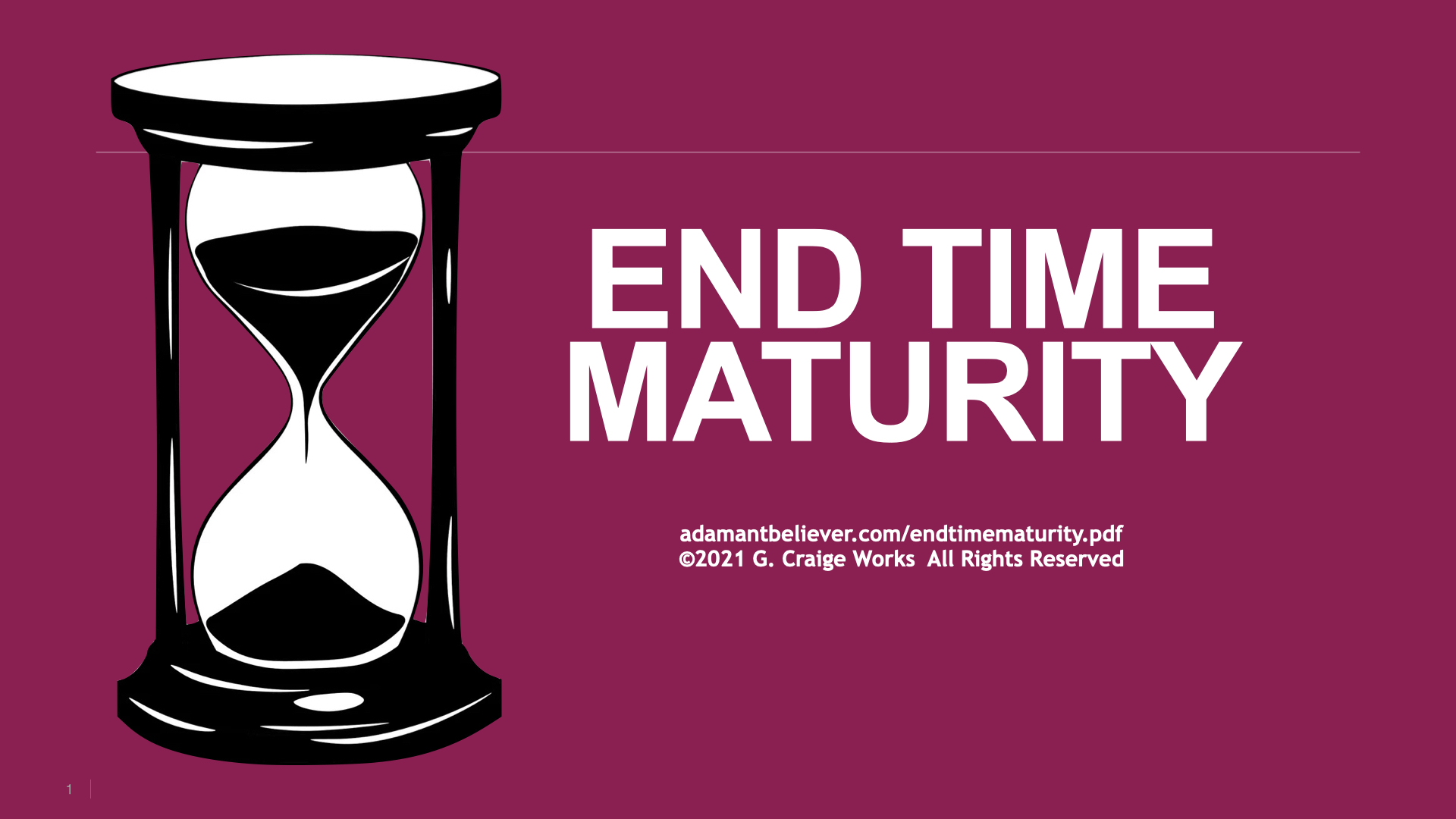 end time maturity.001