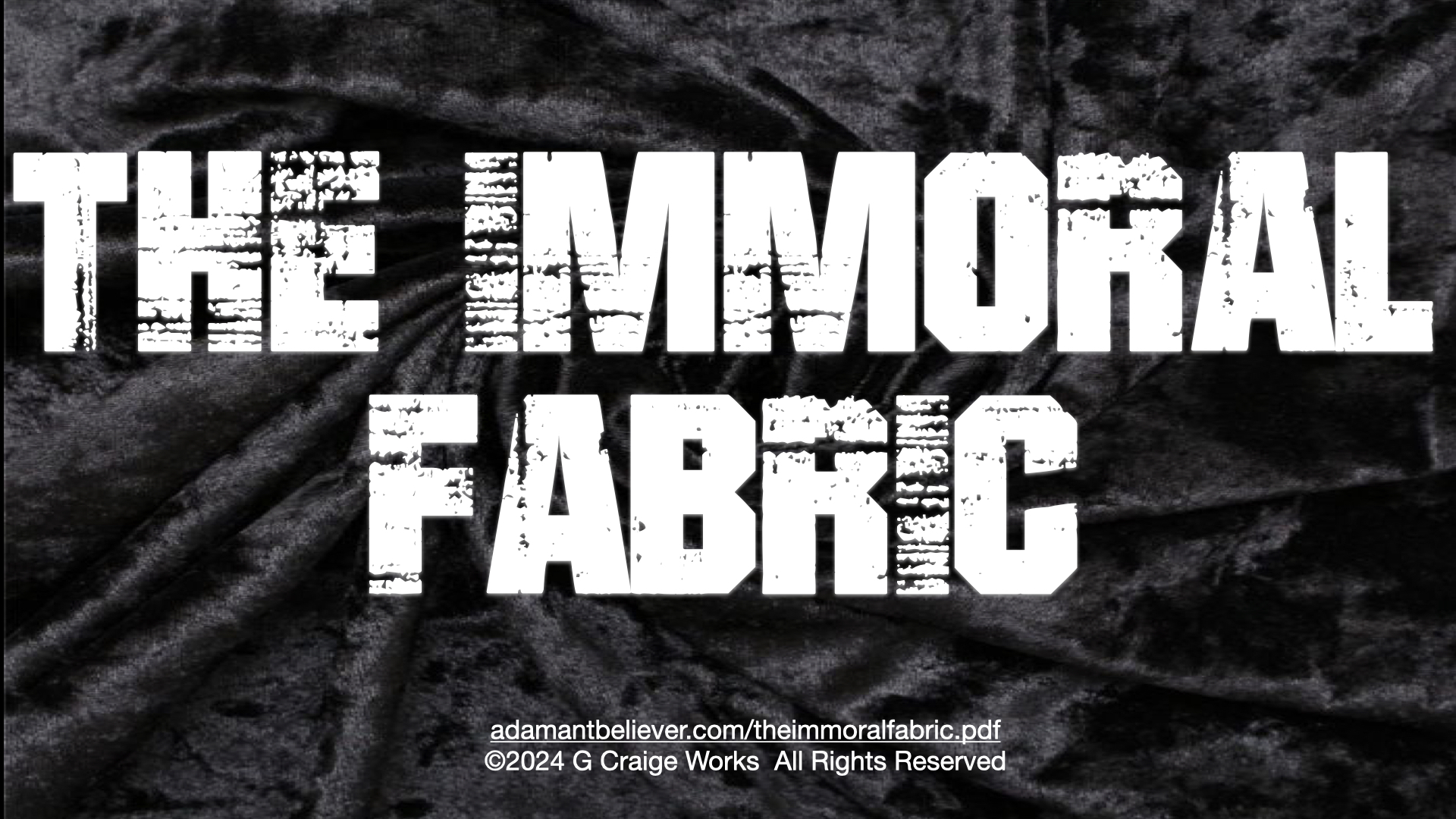 the immoral fabric.001